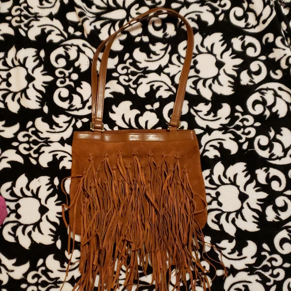 Genuine Suede Express bag. Used twice